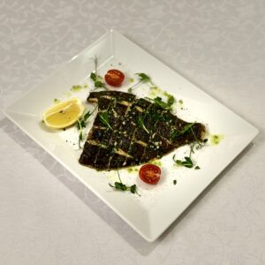 Камбала на грилеРыба подается тушкой, вес уточняйте при заказе Камбала на грилеРыба подается тушкой, вес уточняйте при заказе